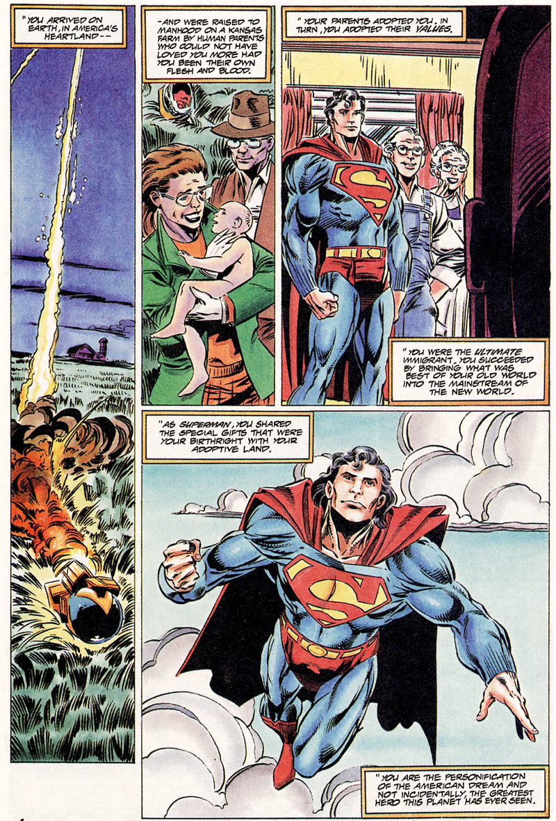 Illustration for article titled The Superman Crossover That Perfectly Explained White Privilege Decades Ago
